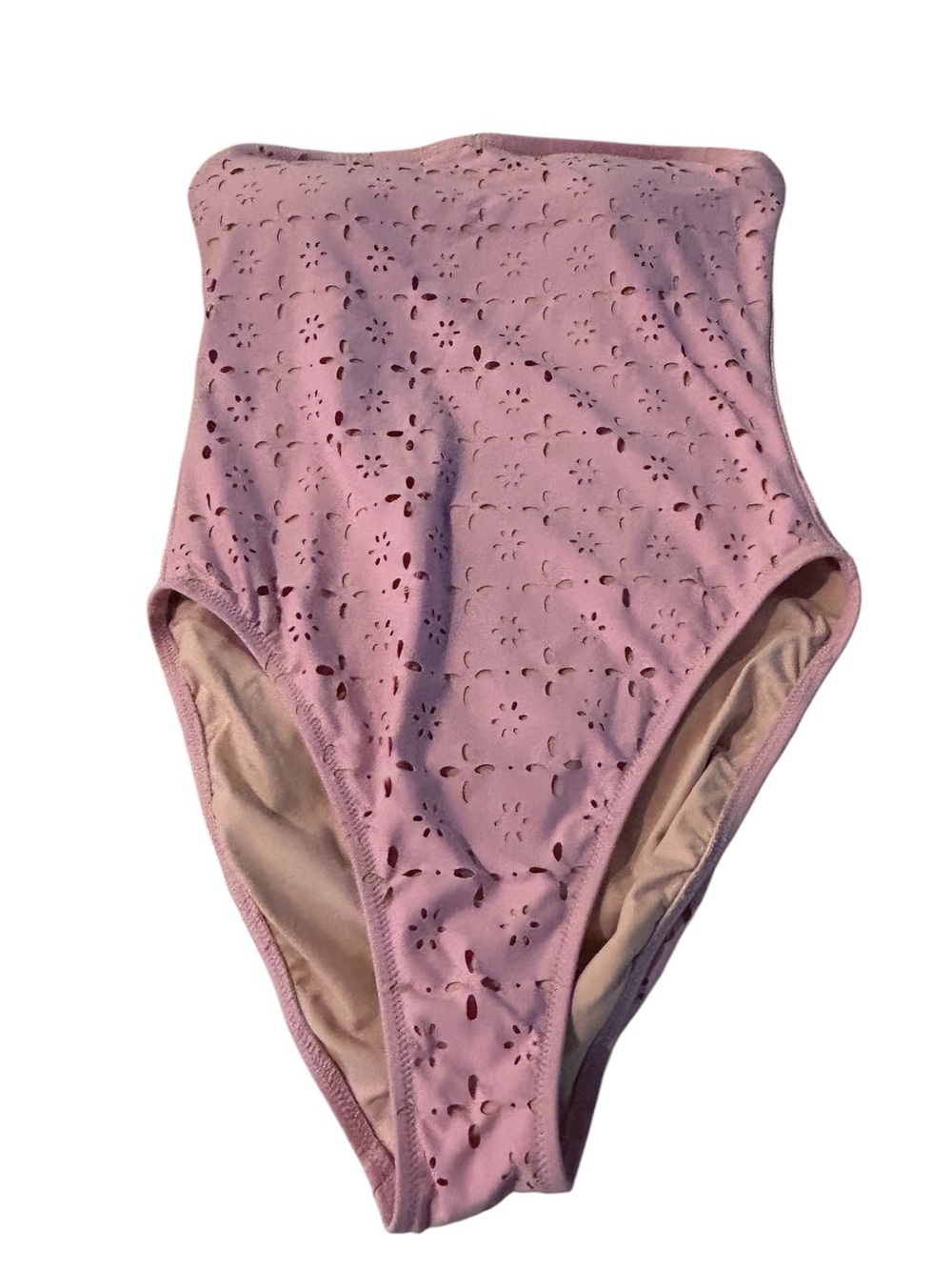 J. Crew Pink Bandeau One-Piece Swimsuit 🆕